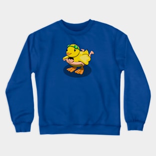 Pool-Ready Ducky Crewneck Sweatshirt